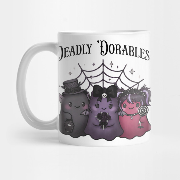 Cute Little "Deadly 'Dorables" Adorable Goth Monsters by Luxinda