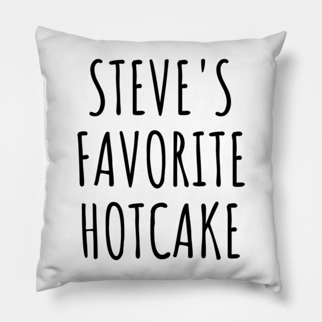 Steve's Favorite Hotcake, Lucky Ducky You Being His No1 Hotcake Pillow by Luxinda