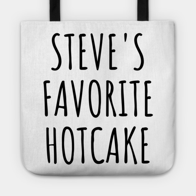 Steve's Favorite Hotcake, Lucky Ducky You Being His No1 Hotcake Tote by Luxinda