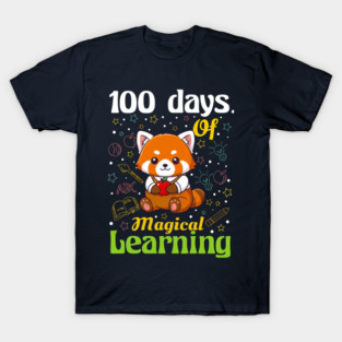 100-Days-Of-Magical-Learning-Fox T-Shirt