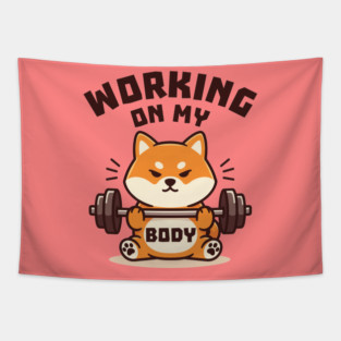 Working On My Body Tapestry