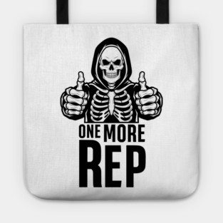 One More Rep Motivation Tote