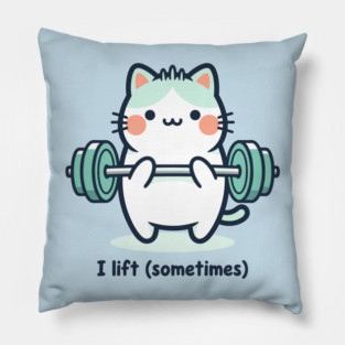I Lift (Sometimes) Pillow