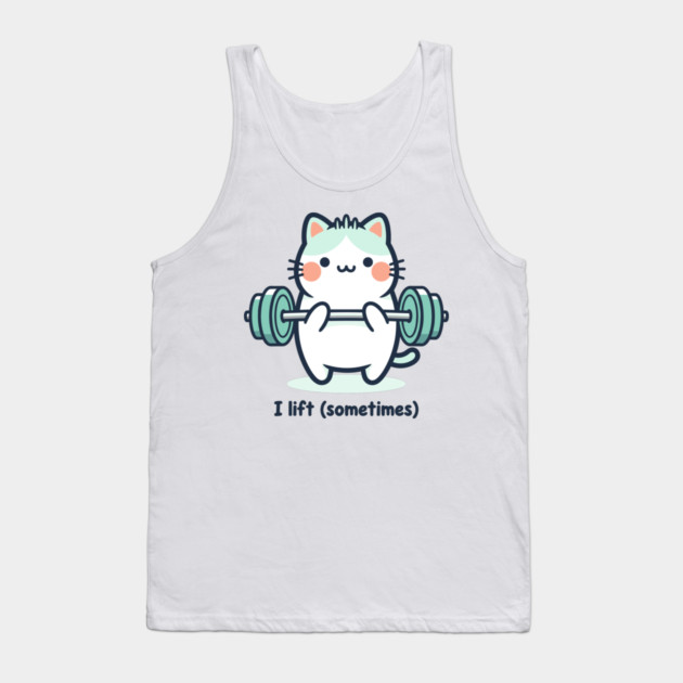 I Lift (Sometimes) Tank Top by enrynz