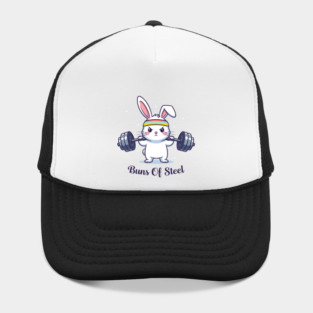 Bunny Buns Of Steel Hat