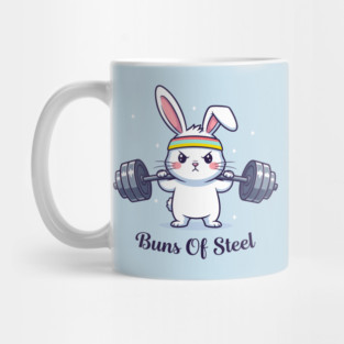 Bunny Buns Of Steel Mug