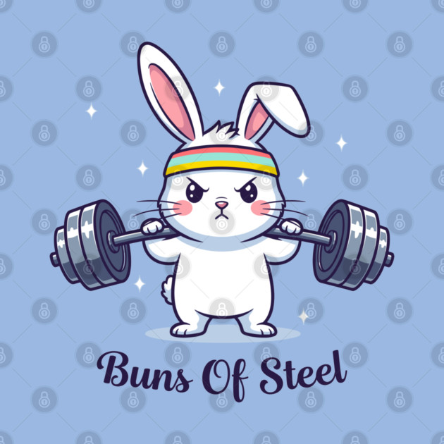 Bunny Buns Of Steel by enrynz