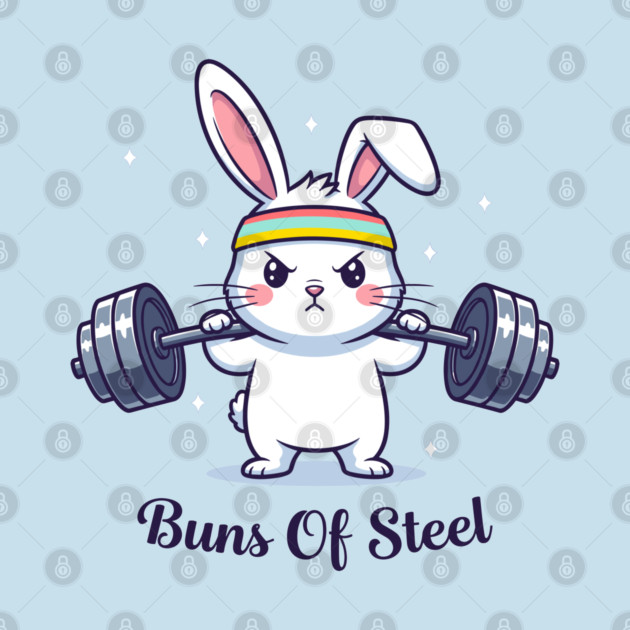 Bunny Buns Of Steel by enrynz