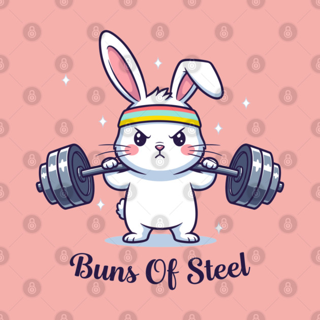 Bunny Buns Of Steel by enrynz