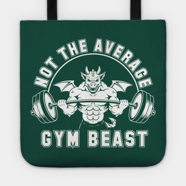 Gym Beast Tote by enrynz