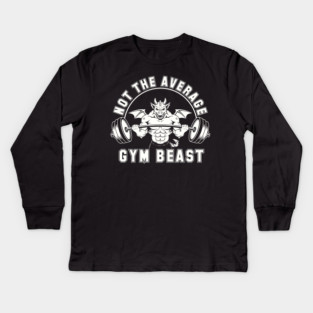 Gym Beast Kids Long Sleeve T-Shirt