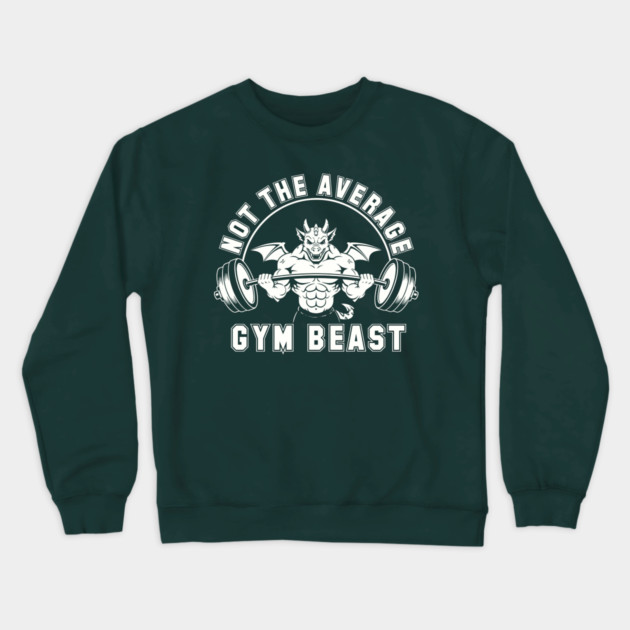 Gym Beast Crewneck Sweatshirt by enrynz