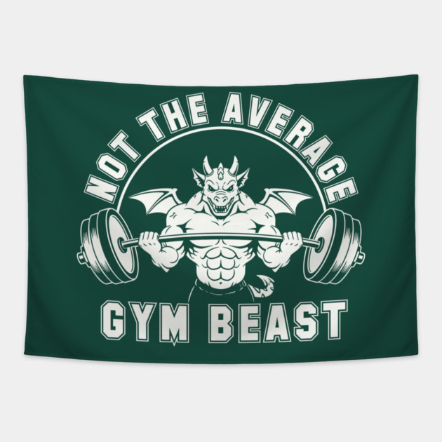 Gym Beast Tapestry by enrynz