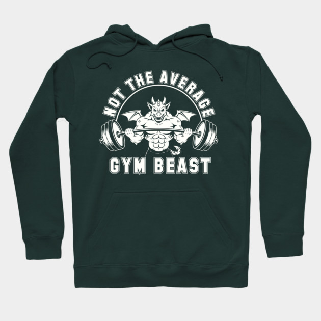Gym Beast Hoodie by enrynz