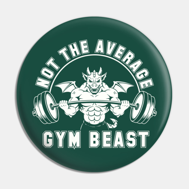 Gym Beast Pin by enrynz