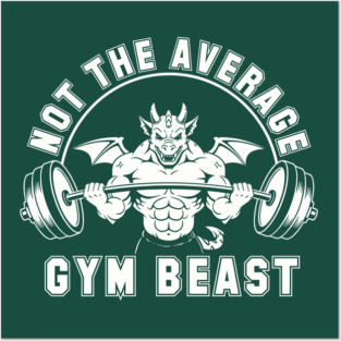 Gym Beast Posters and Art