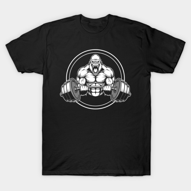 Gorilla Gym Beast T-Shirt by enrynz