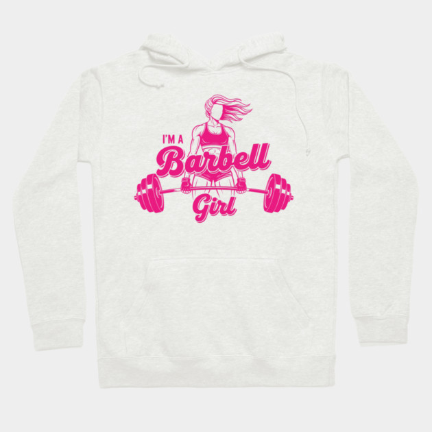 I'm a Barbell Girl Hoodie by enrynz