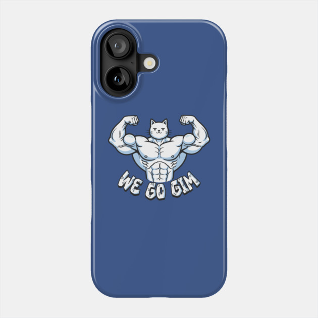 We Go Gim Bulky Cat Phone Case by enrynz