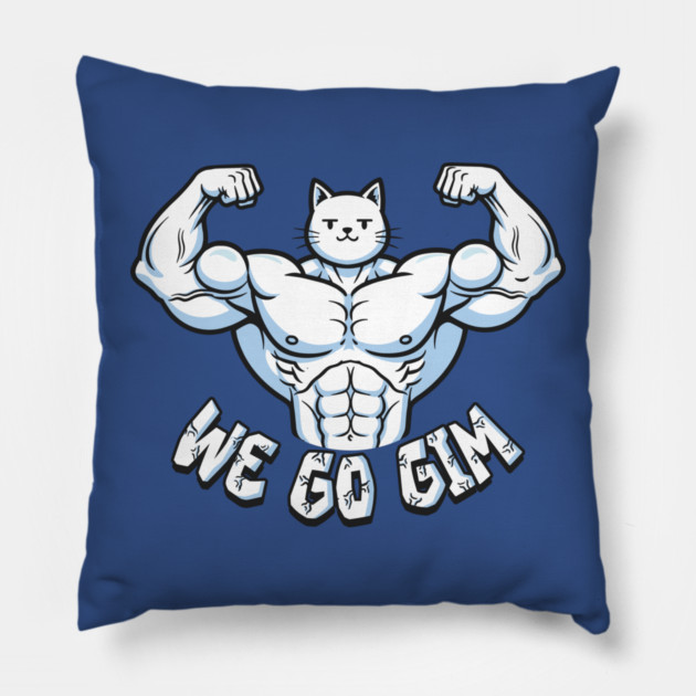 We Go Gim Bulky Cat Pillow by enrynz