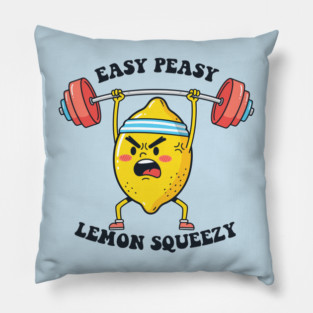 Easy Peasy, Lemon Squeezy Pillow