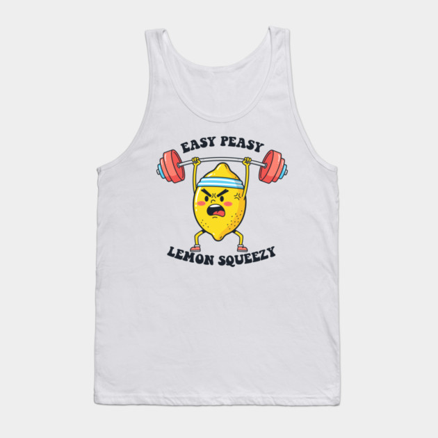 Easy Peasy, Lemon Squeezy Tank Top by enrynz