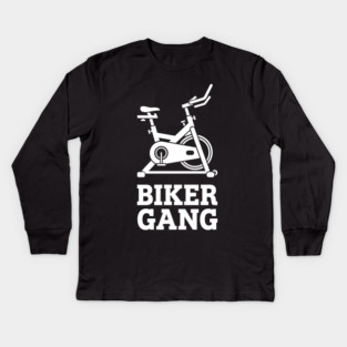 Biker Gang Kids Long Sleeve T-Shirt