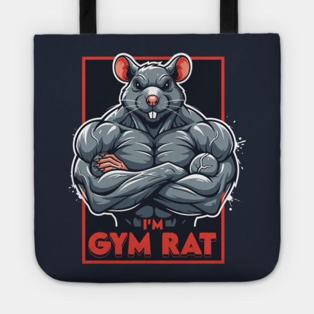 I'm Gym Rat Tote by enrynz