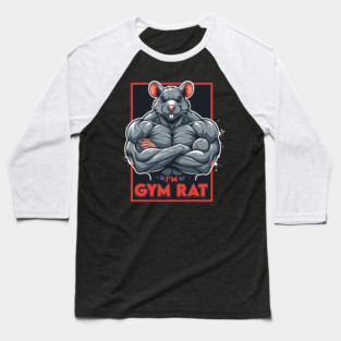 I'm Gym Rat Baseball T-Shirt