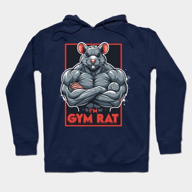 I'm Gym Rat Hoodie by enrynz