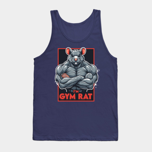 I'm Gym Rat Tank Top by enrynz
