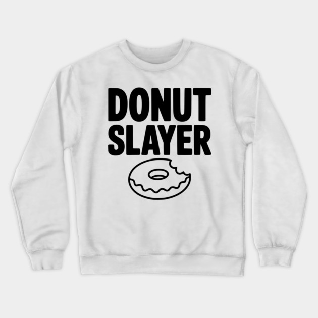 Donut Slayer Crewneck Sweatshirt by Frank Ring