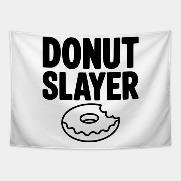 Donut Slayer Tapestry by Frank Ring