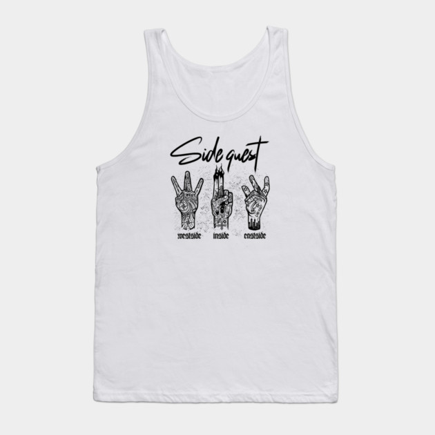 SIDE QUEST Tank Top by artslaves
