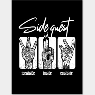 SIDE QUEST Posters and Art