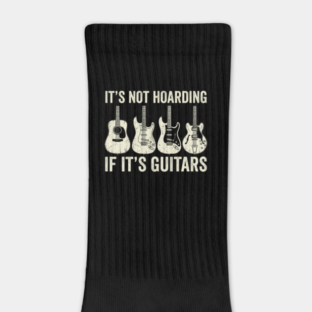 It's Not Hoarding If It's Guitars Music Lover by ArtistTee ⭐⭐⭐⭐⭐