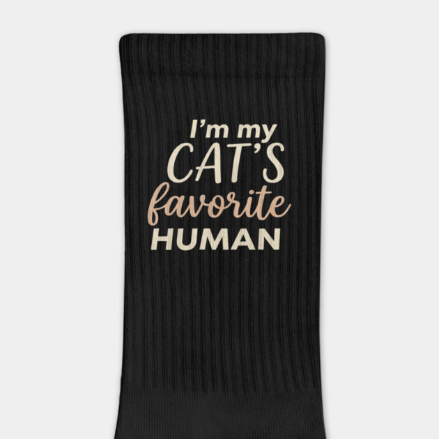 I'm My Cat's Favorite Human Cat Lover by ArtistTee ⭐⭐⭐⭐⭐