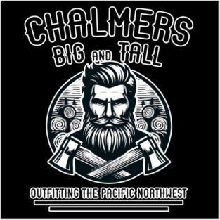 Chalmers Big and Tall Posters and Art