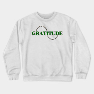 Gratitude Crewneck Sweatshirt