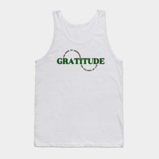 Gratitude Tank Top