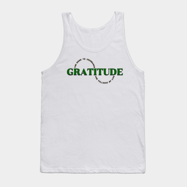 Gratitude Tank Top by Jerry