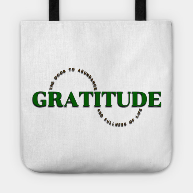 Gratitude Tote by Jerry