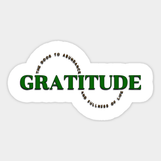 Gratitude Magnet by Jerry