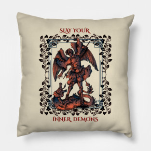 Slay Your Inner Demons Pillow