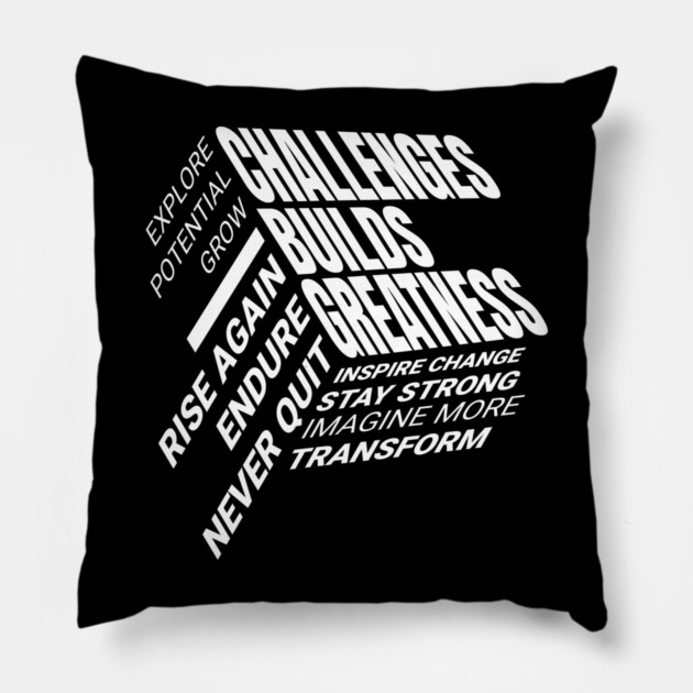 Resilience Pillow by Jerry