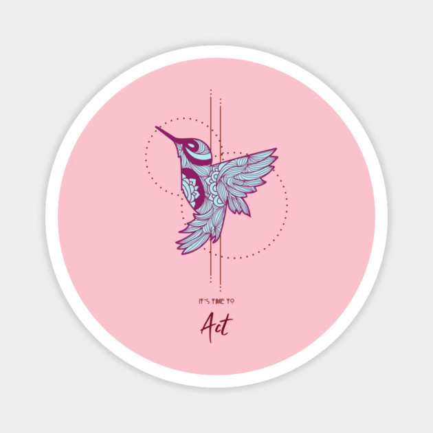 Take Action Magnet by Jerry