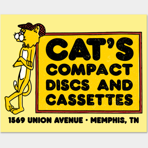 Cat's Music Wall Art by rt-shirts