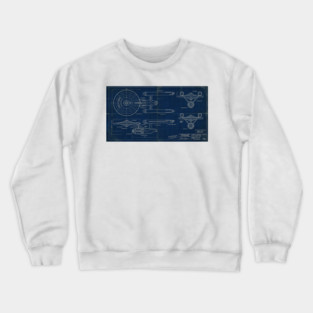 Star Trek Blueprint Crewneck Sweatshirt