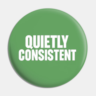 Quietly Consistent Minimalist Bold Typography Statement Design Pin