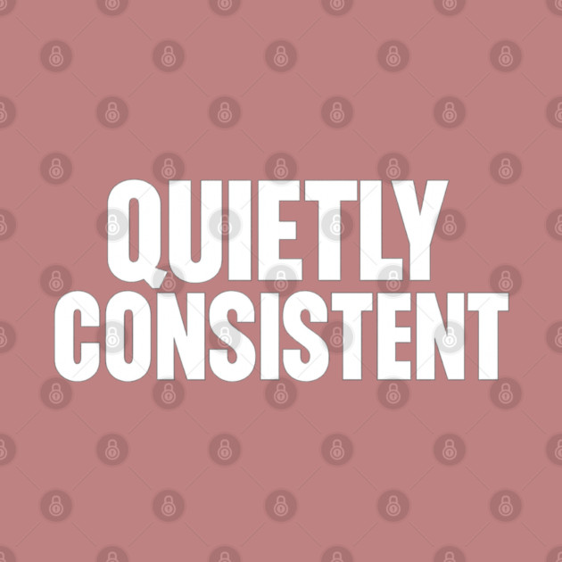 Quietly Consistent Minimalist Bold Typography Statement Design by Anne Lee